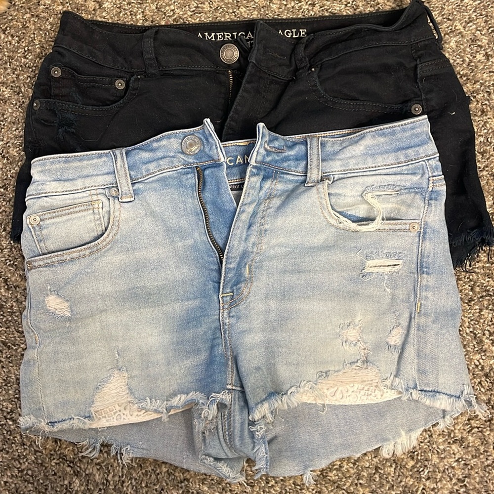 american eagle jean shorts bundle